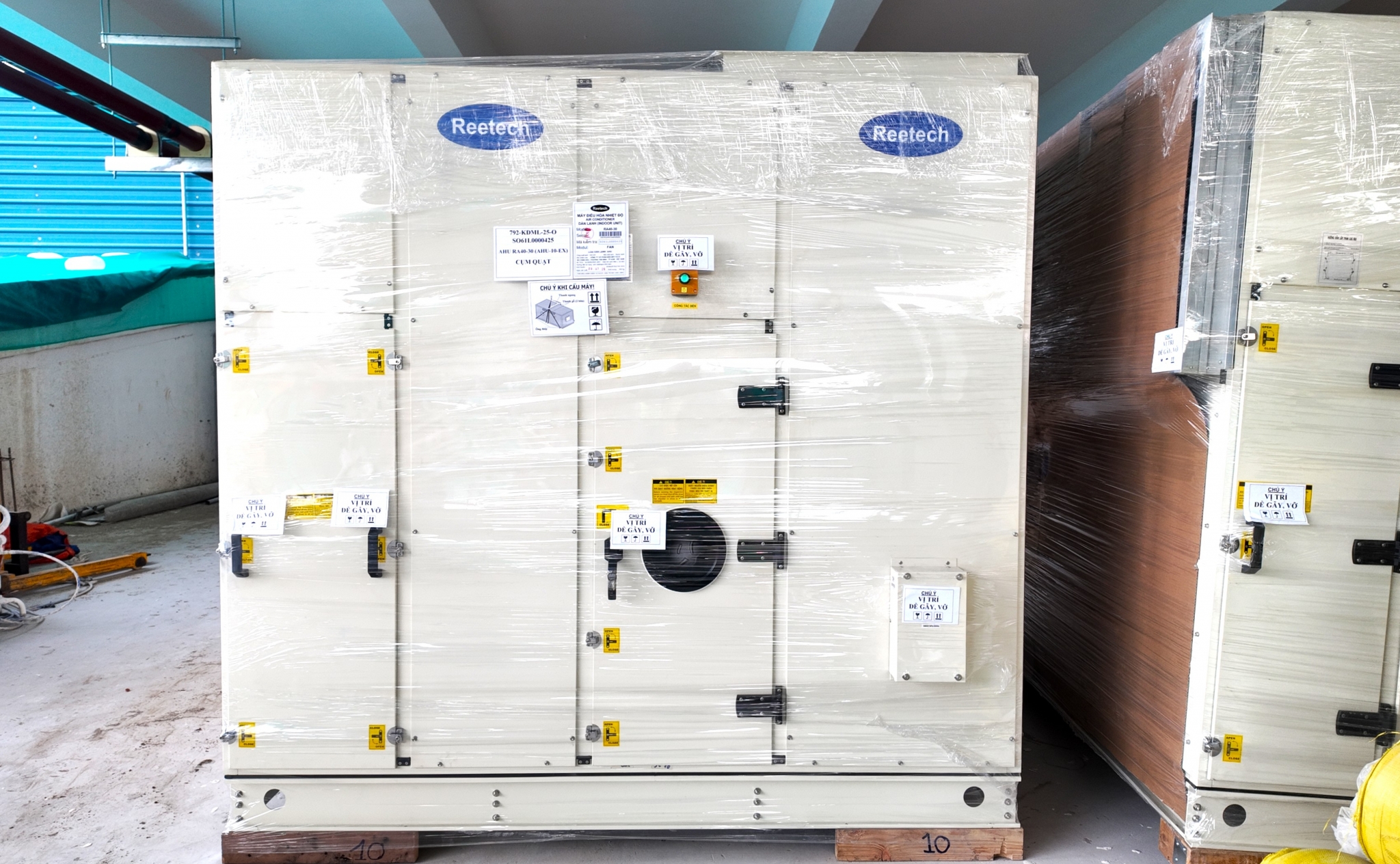 AHU REETECH - GIẢI PHÁP XỬ LÝ KHÔNG KHÍ CHUYÊN SÂU CHO CÔNG TRÌNH LỚN - TÒA NHÀ / NHÀ MÁY / PHÒNG SẠCH 
